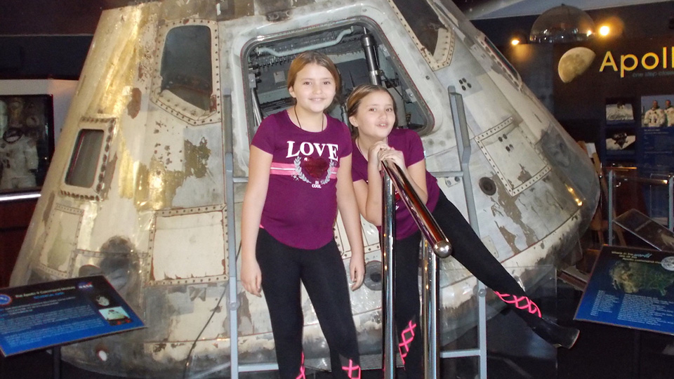 Tovey Twins at Air and Space